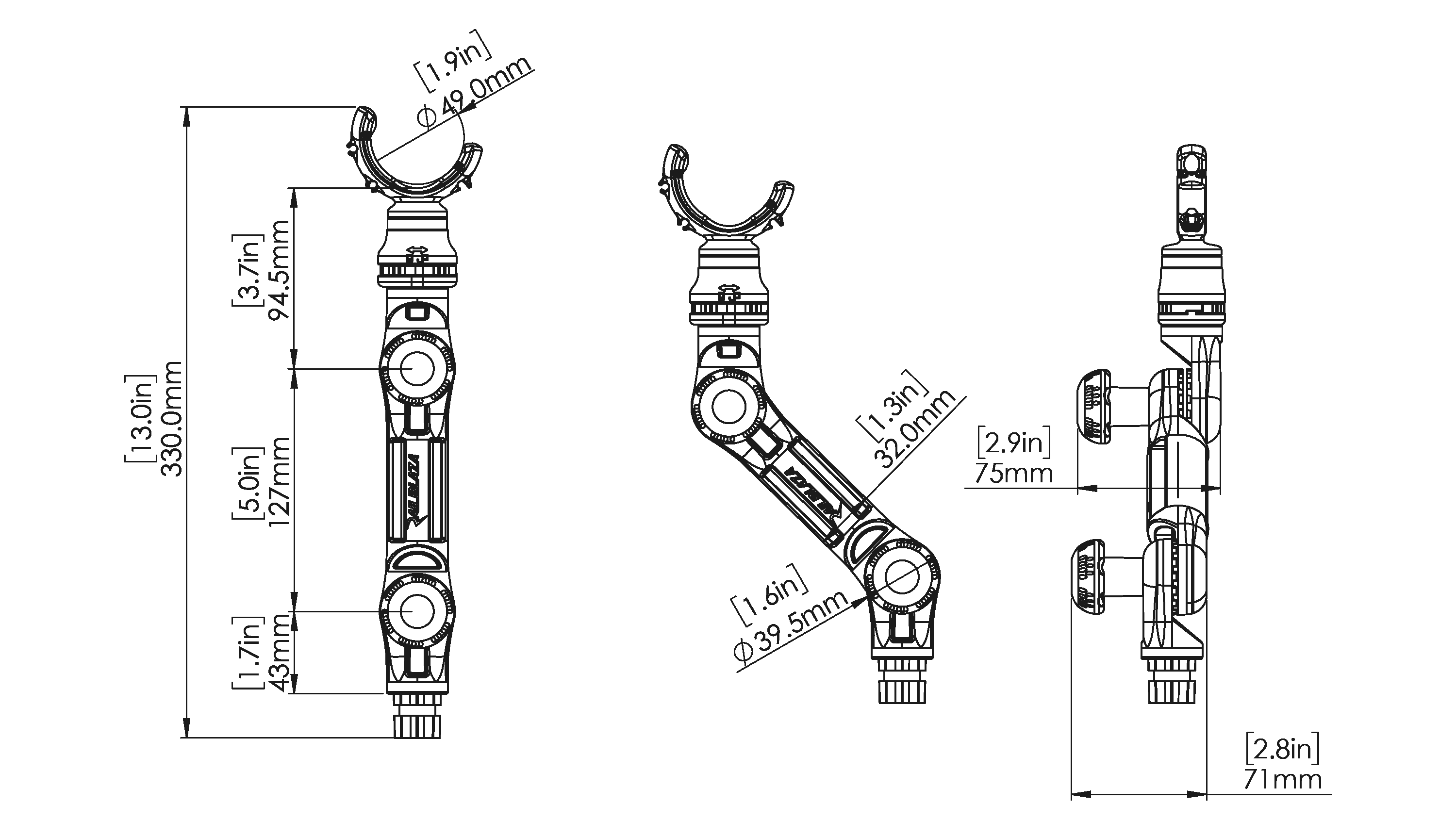 RAILBLAZA Trolling Motor Support XL