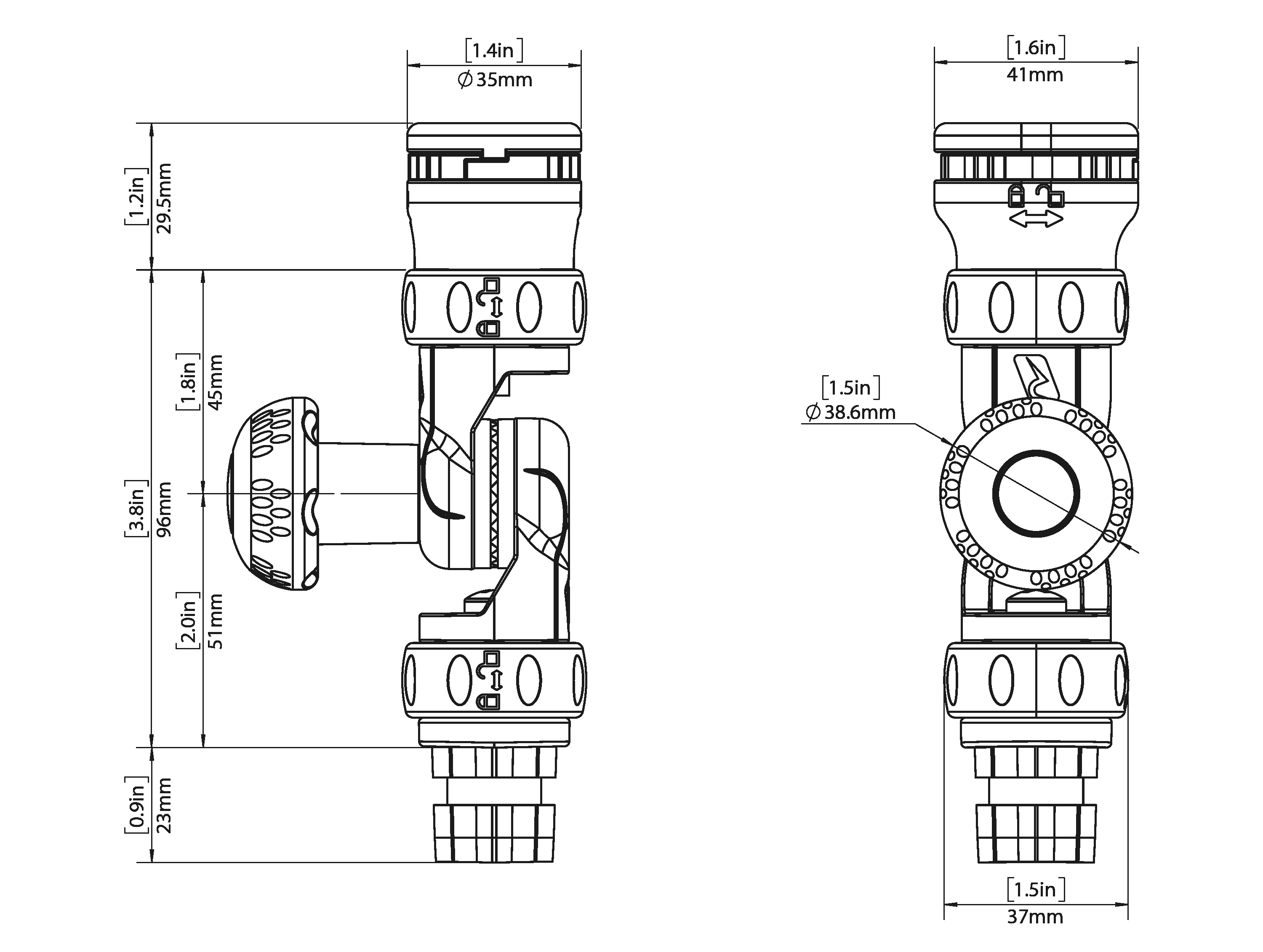 Railblaza Adjustable Extender R-Lock