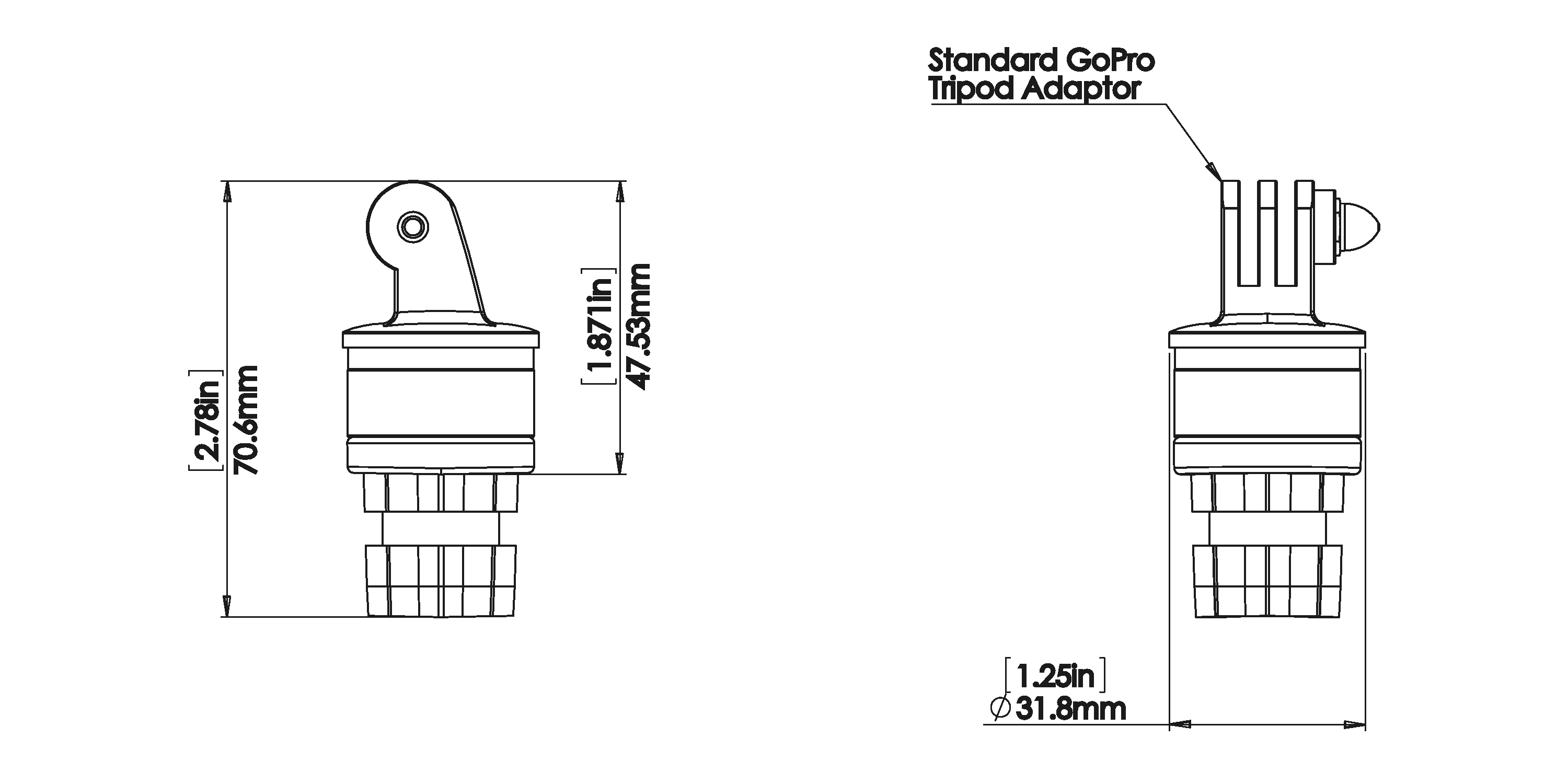 Railblaza Camera Mount Adaptor