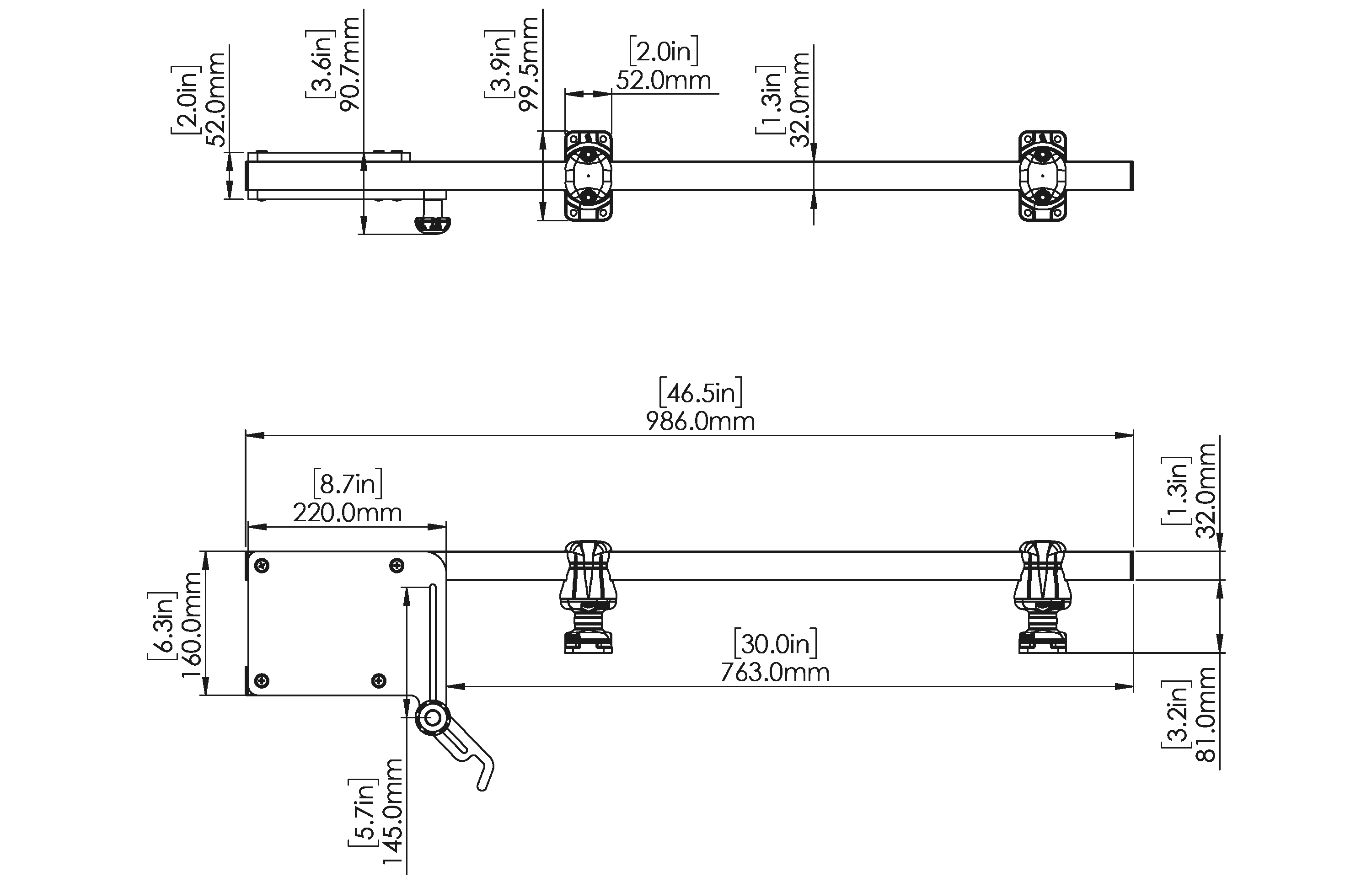 Railblaza Kayak Motor Mount