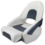 Relaxn Seat Offshore Series White Grey and Black Carbon with Cover