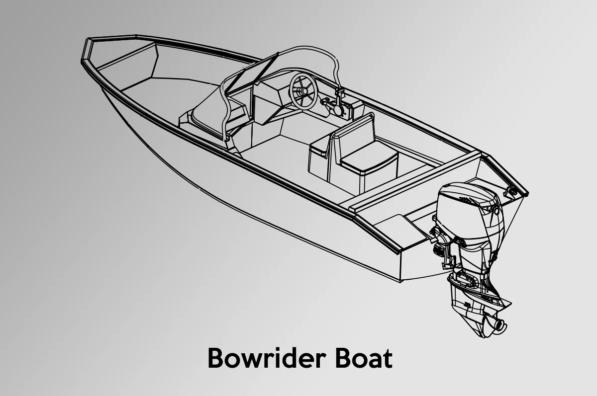 OCEANSOUTH Bowrider Trailerable Boat Covers