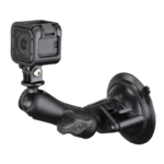 RAM Mounts Twist-Lock™ Suction Cup Mount with Action Camera Adapter - Medium