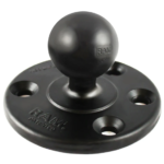 RAM Mounts Round Plate with Ball - C Size 1.5''