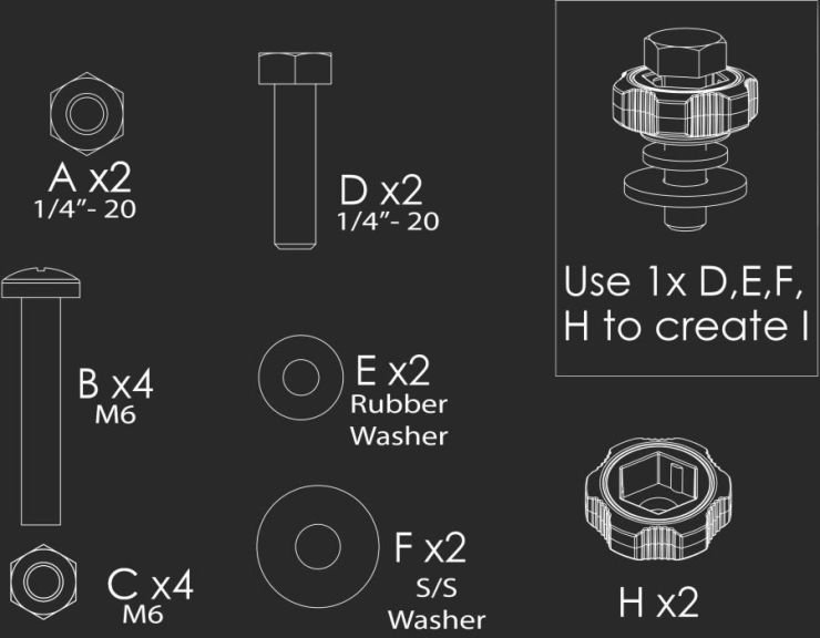 HEXX Rod Holder Assembly 1