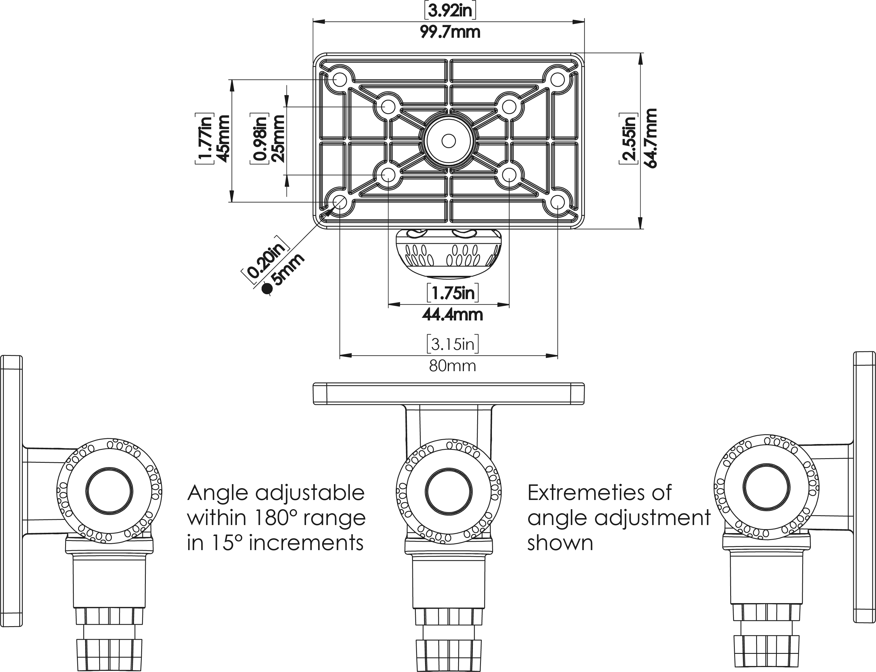 Railblaza Adjustable Platform