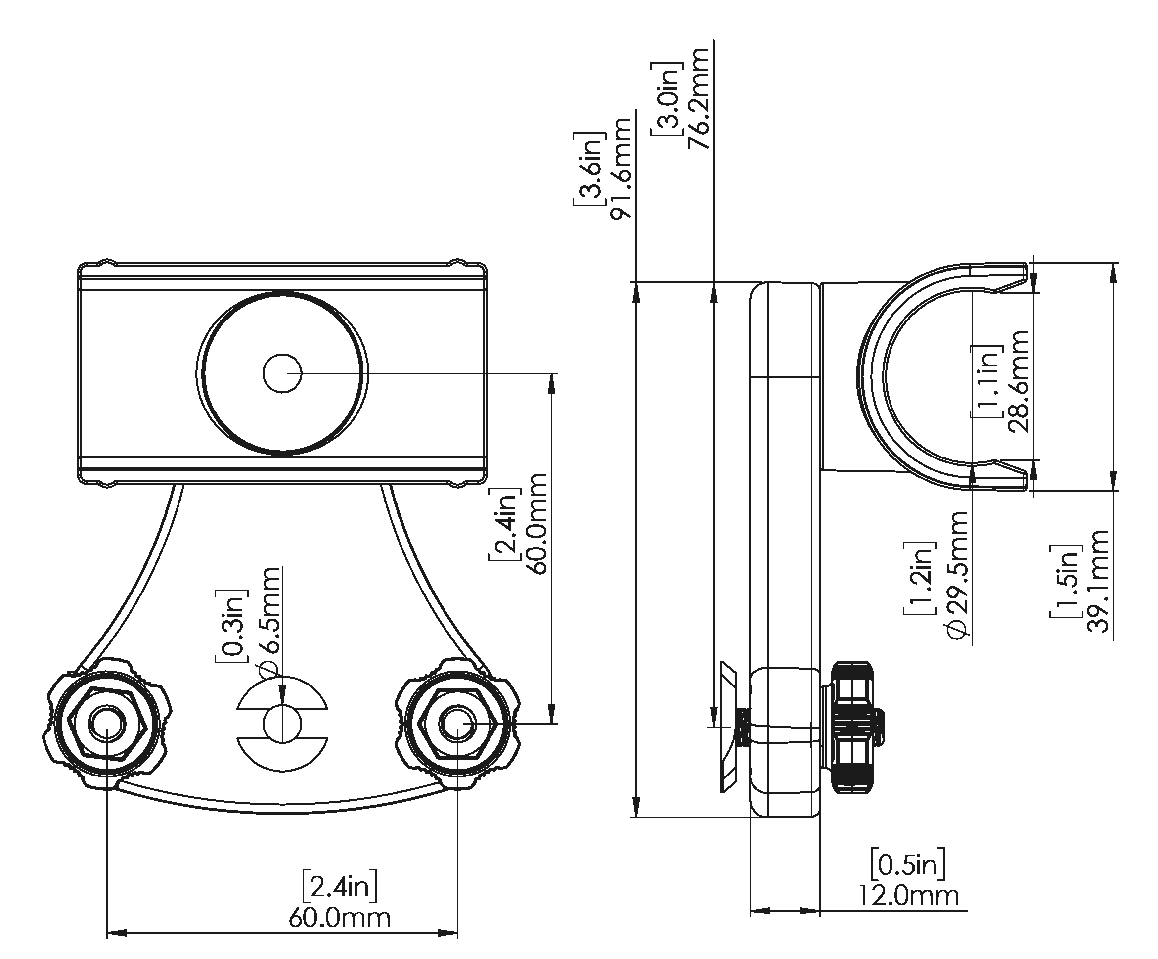 Railblaza QuikGrip Paddle Clip Track Mount