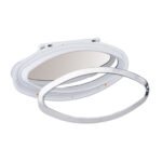Jim Black Elliptical Opening Portlights - Stainless Steel Trim