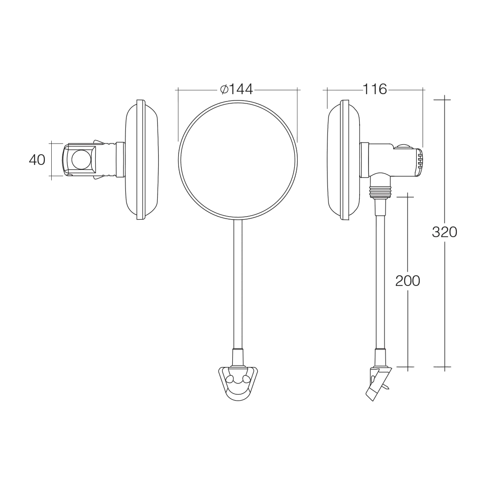 Narva 12V 2 Speed Fan - Fixed Mount