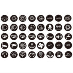 RELAXN Switch Label Set - 40 Labels