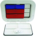 NUOVA RADE of ITALY Tackle Box Hatch with 7 Trays