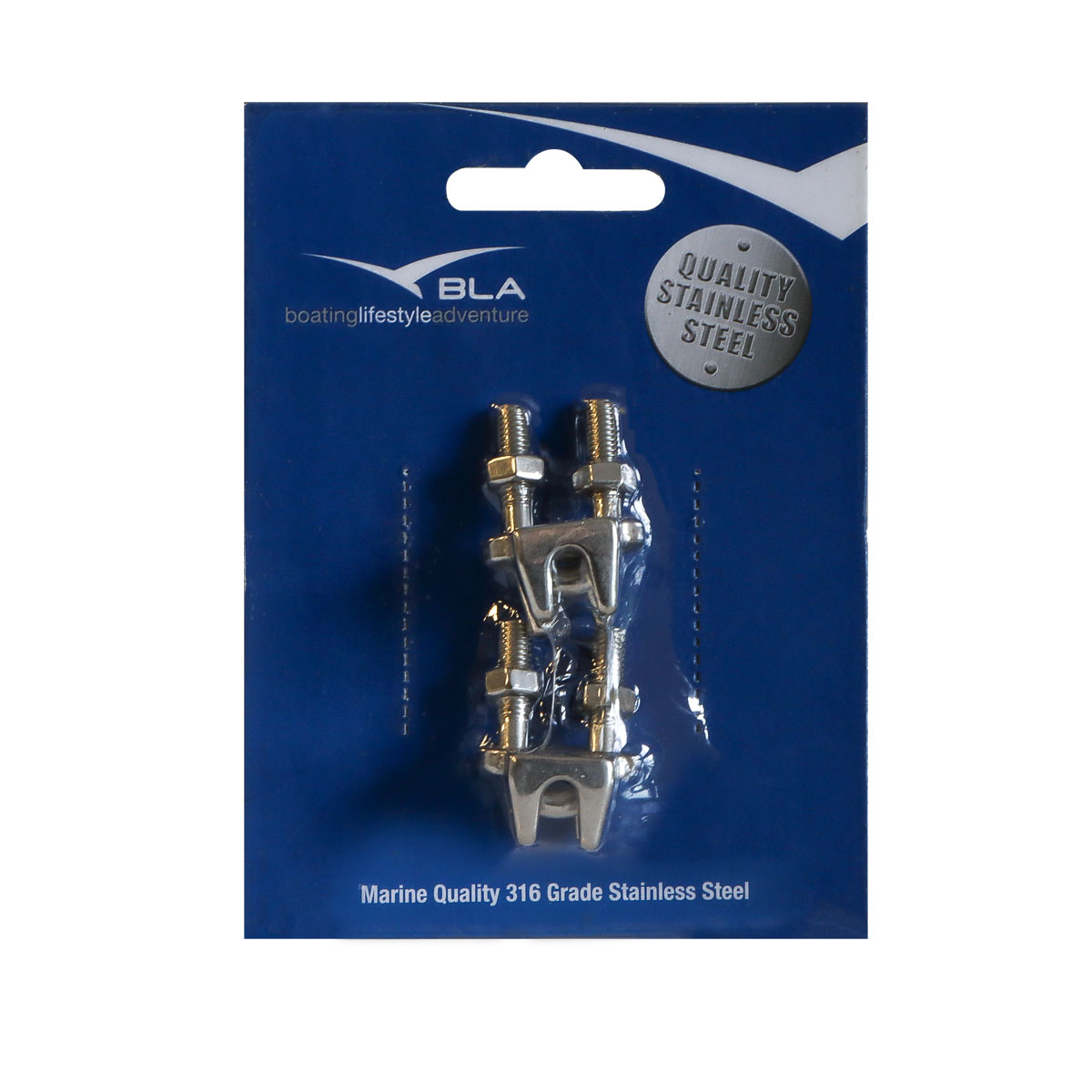 BLA Wire Rope Grips - 316 Grade Stainless Steel - Image 3