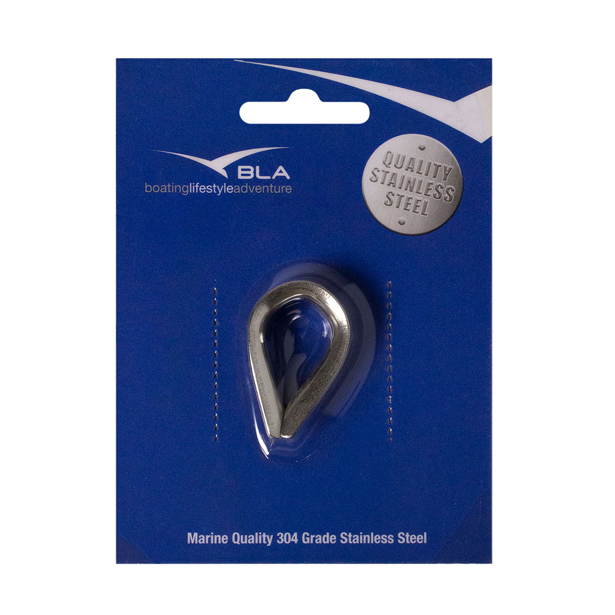 BLA Thimbles - 304 Grade Pressed Stainless Steel