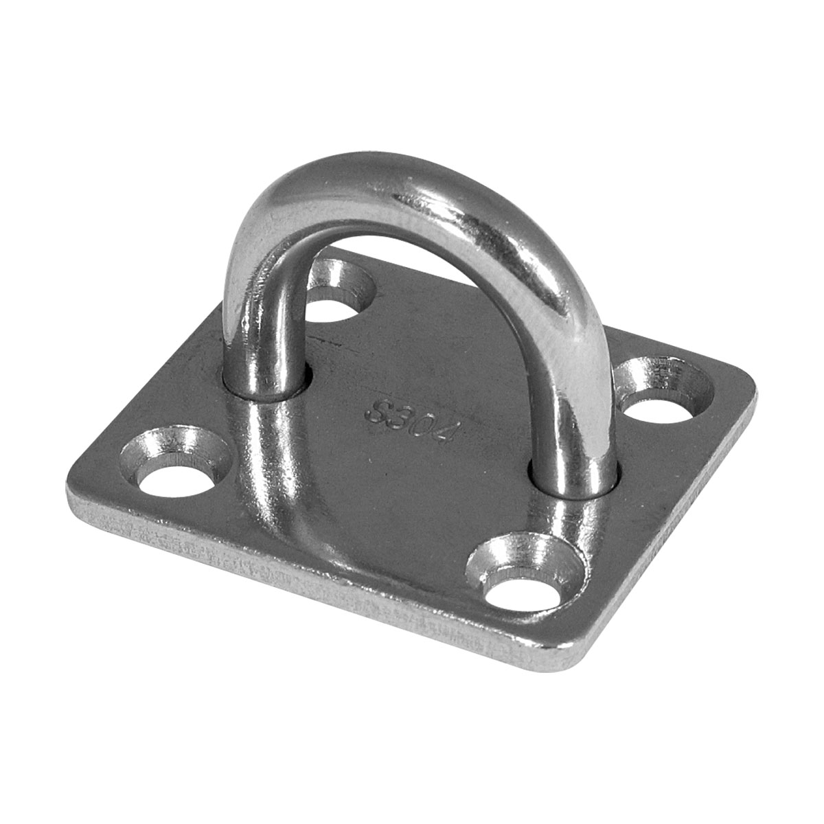 BLA Pad Eyes - Rectangular 304 Grade Stainless Steel