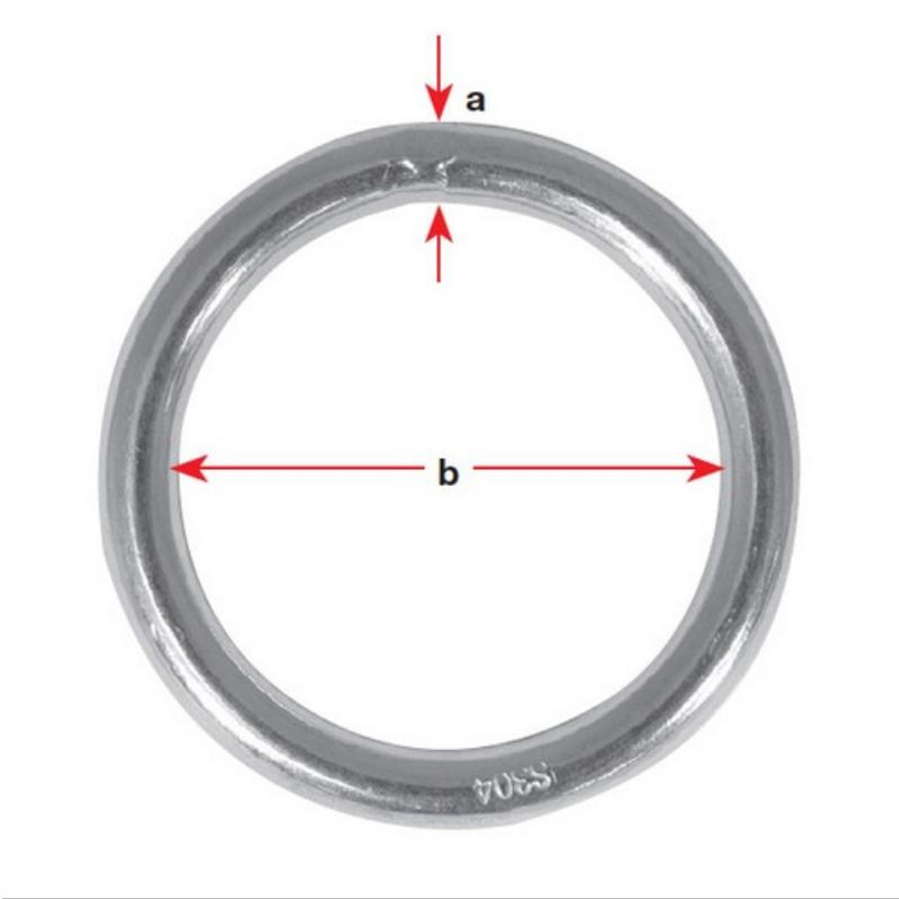 BLA Rings - 304 Grade Stainless Steel