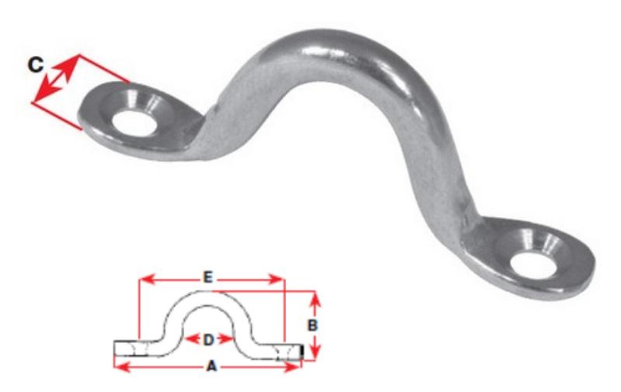 BLA Saddles - 304 Grade Stainless Steel