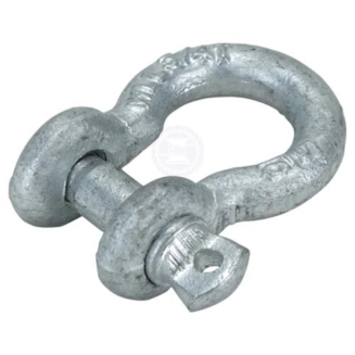 SAW Bow Shackle - Galvanised Grade S with Screw Pin