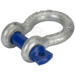 SAW Bow Shackle - Galvanised Grade S with Screw Pin