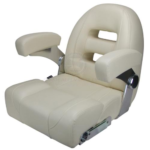 Relaxn Seat Cruiser Series Low Back - Ivory White