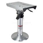 Relaxn Seat Adjustable Pedestal - Air-Ride Heavy Duty Swivel and Universal Slide Top
