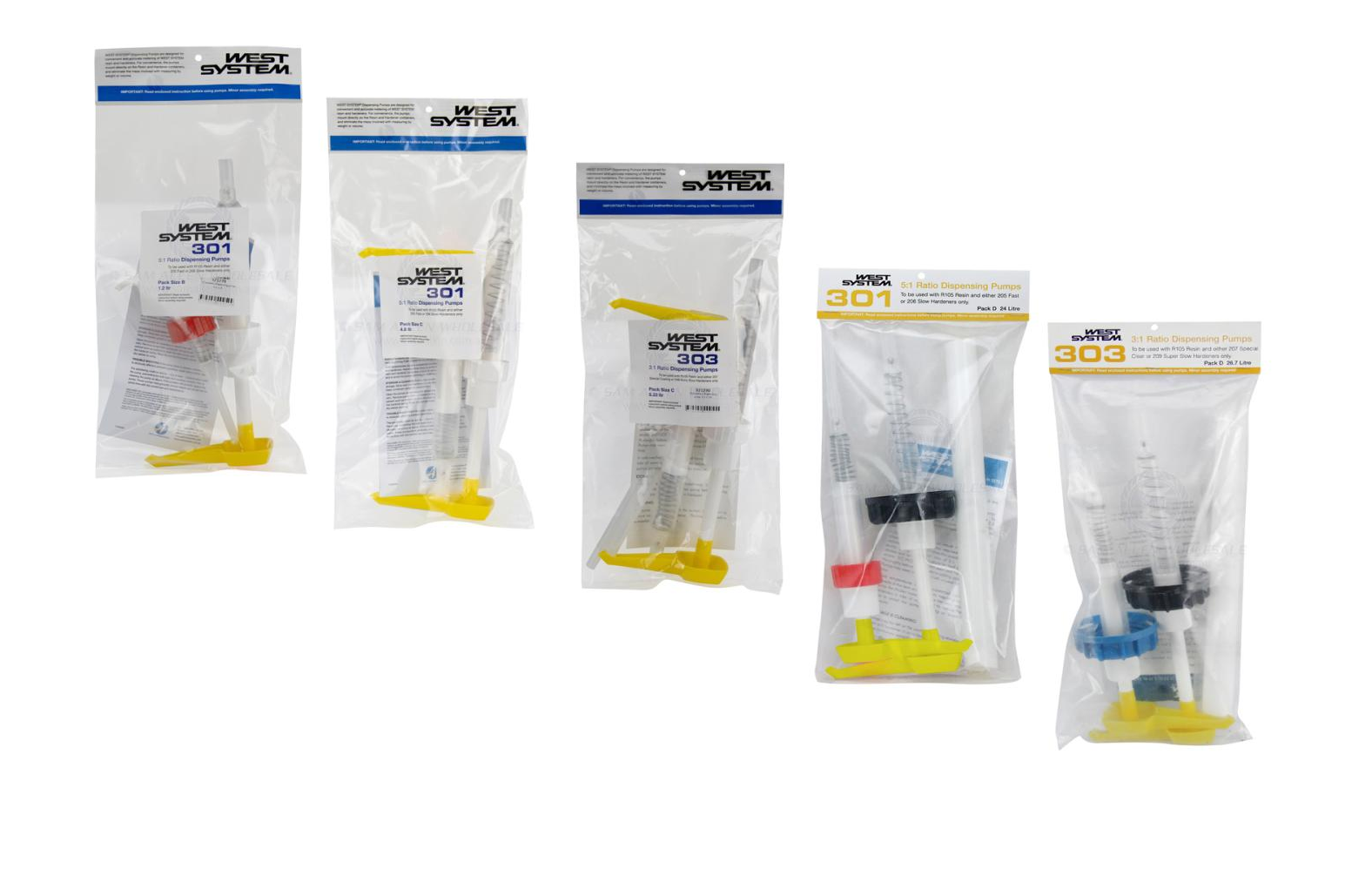 West System Dispensing Pumps