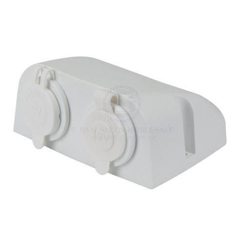 Relaxn Power Outlet and Dual USB Charger Combo - Surface Mount - Image 4