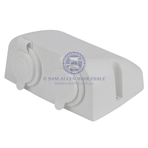 Relaxn Power Outlet Double Socket - Surface Mount