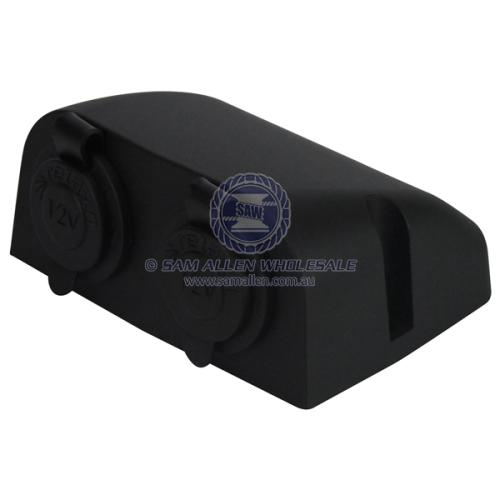 Relaxn Power Outlet Double Socket - Surface Mount