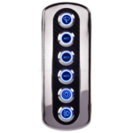 Relaxn Carbon Fiber Vinyl Switch Panel with 20A S/S Push Button Switches