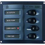 Marinco® BEP 'Contour' Circuit Breaker Panels - No Meters (113140)