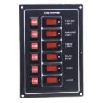 Switch Panel - Black Alloy (114010)