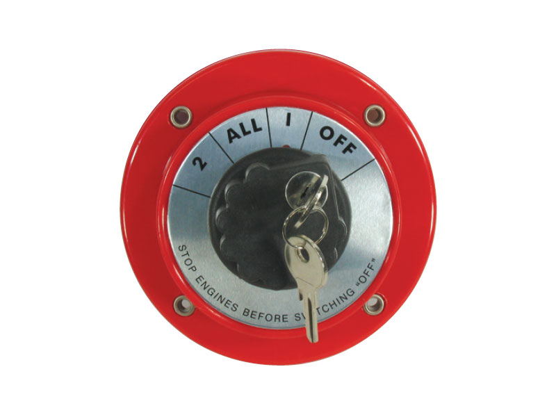 Battery Selector Switch - With Key (114296)
