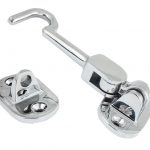 Stainless Steel Double Action Cabin Hook (30300)