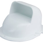White Plastic Deck Vent (30540)