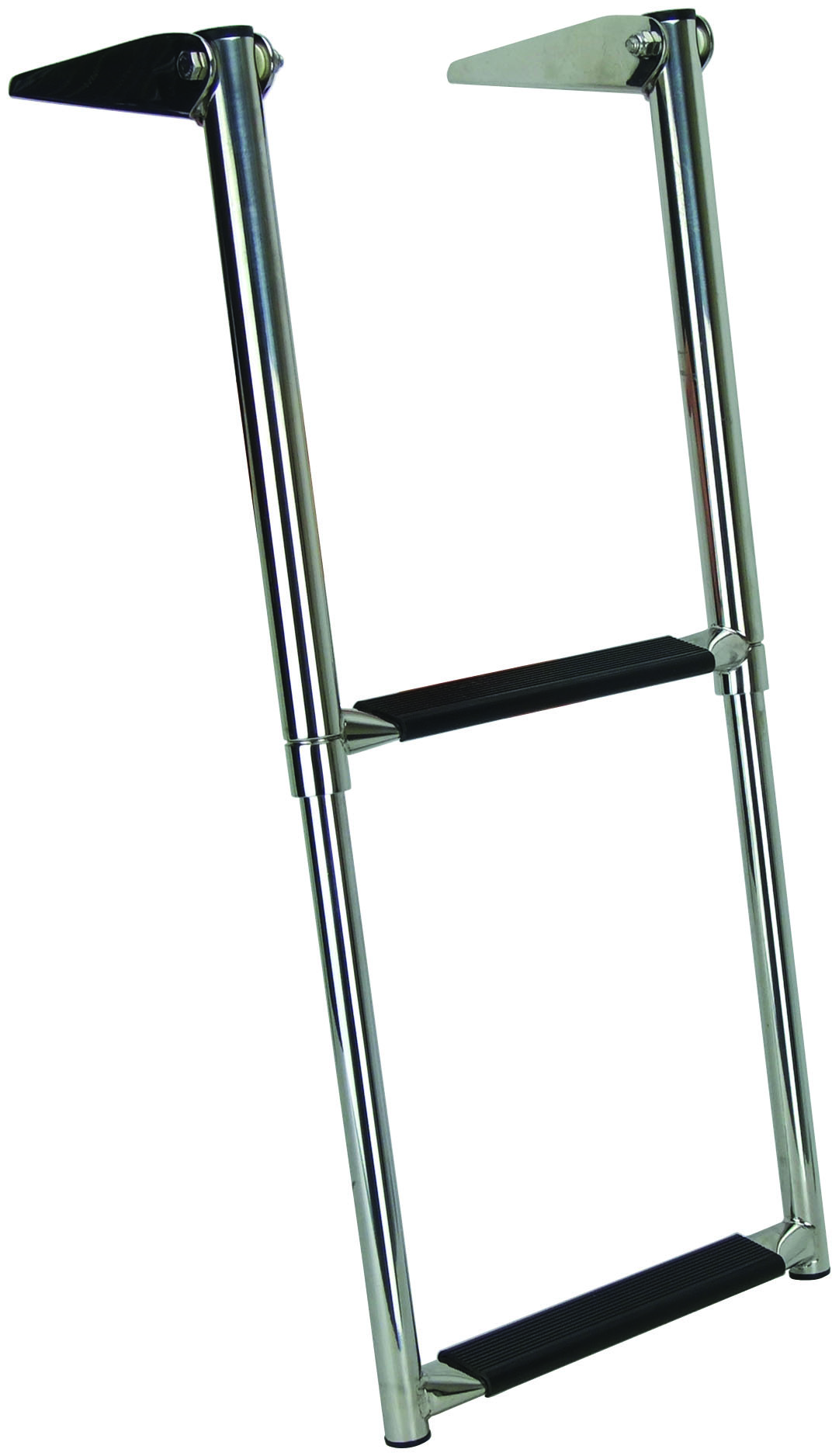 Stainless Steel Telescopic 2 Step Boarding Ladder - 150mm Leg (47261)