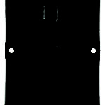 Universal Side Mount Plastic Rod Holder - Black (49216)