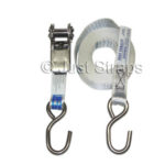 Just Straps MTD5SS - Gunwale Stainless Steel Ratchet - 25mm x 4.3 metre
