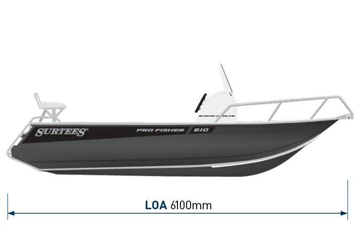 Surtees-610-Pro-Fisher-over-all-length-Specification
